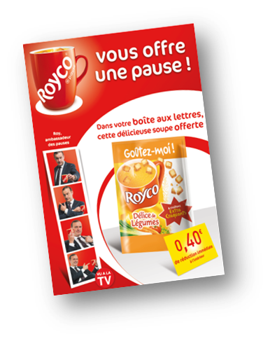Opération promotionnelle réussie entre Royco et Adrexo